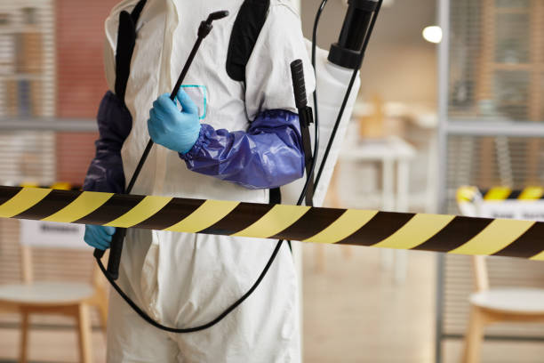 Professional Biohazard Cleanup technician working in La Grange, NC